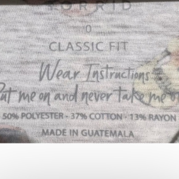 Torrid Classic Fit Burnout Skull Crew Neck Short Sleeve Tee Shirt - Picture 3 of 3